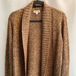 Tan cardigan